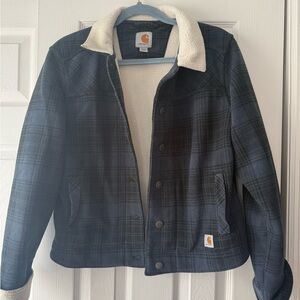 Carhartt Gray Plaid Jacket